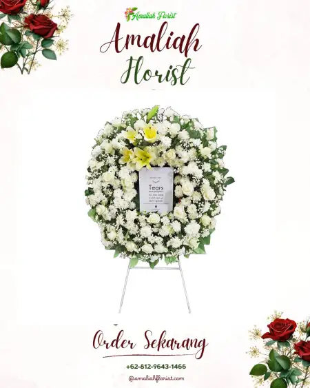 Krans Bunga Duka Giling